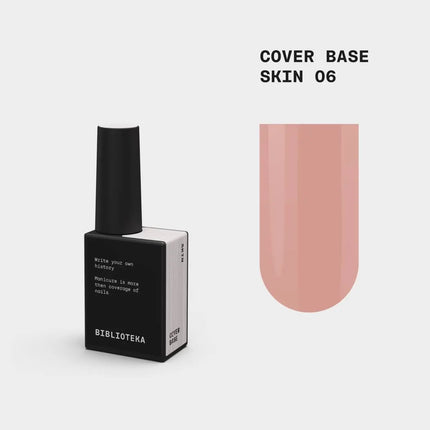BIBLIOTEKA Παλτό βάσης κάλυψης №06 Skin 10ml