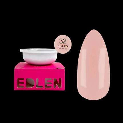 Edlen Builder Gel №32 Επαναγέμιση "Office" Βανίλια Ροζ 30ml