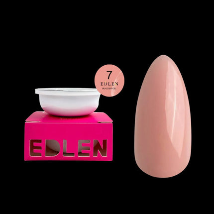 Edlen Builder Gel №07 Επαναγέμιση "Γυμνό" Ροδάκινο 30ml