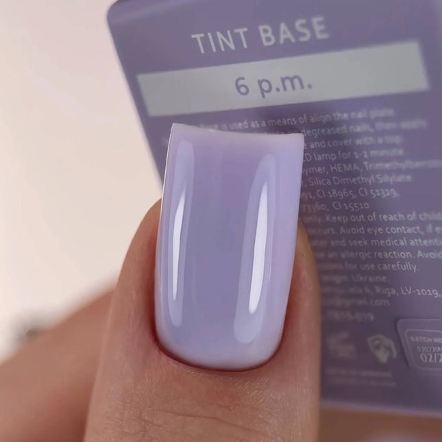Κάλυψη Tint Base Χρώμα 6 μ.μ. "Παστέλ λεβάντα" 15 ml HEYLOVE