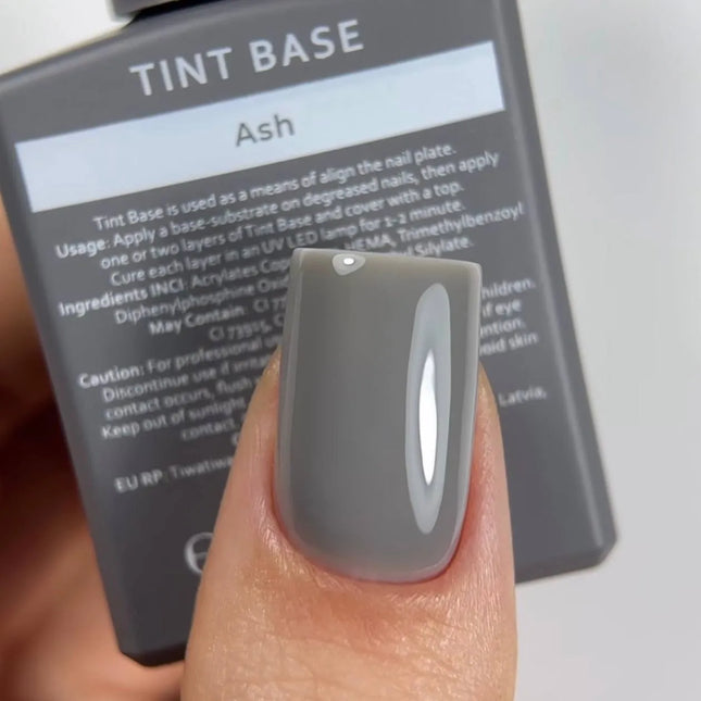 Κάλυψη Tint Base Χρώμα Στάχτη "Σκούρο γκρι" 15 ml HEYLOVE