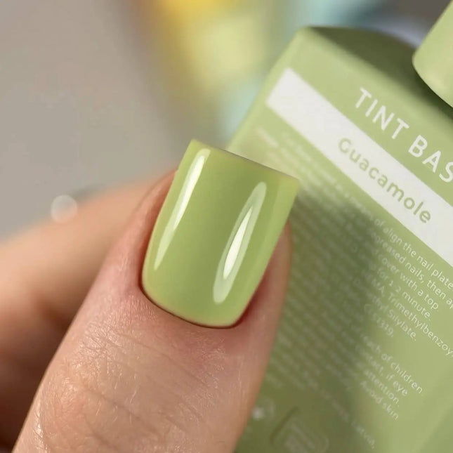 Κάλυψη Tint Base Χρώμα Γκουακαμόλε "Light green" 15 ml HEYLOVE