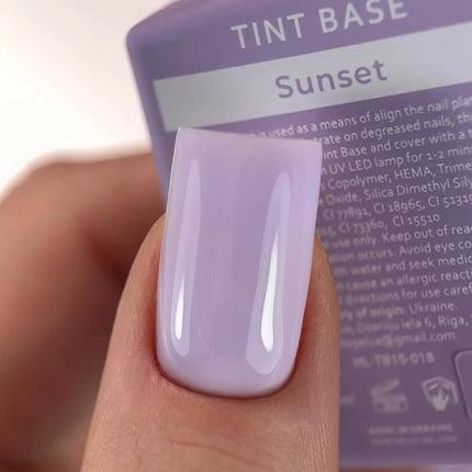 Cover Tint Base Color Sunset "Saw-lilac" 15 ml HEYLOVE