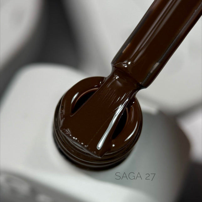 Βερνίκι Gel Saga 27 Dark Brown 10 ml