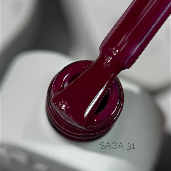 Βερνίκι Gel Saga 31 Burgundy 10 ml