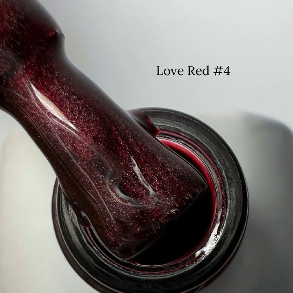 Saga Cat Eye Love Red №4 Red Wine 10ml