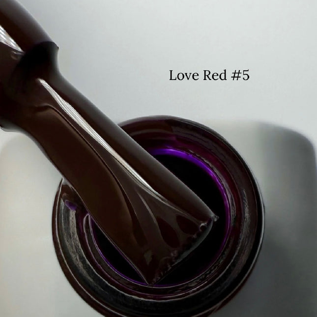 Βερνίκι Gel Saga Love Red 5 Eggplant 10 ml
