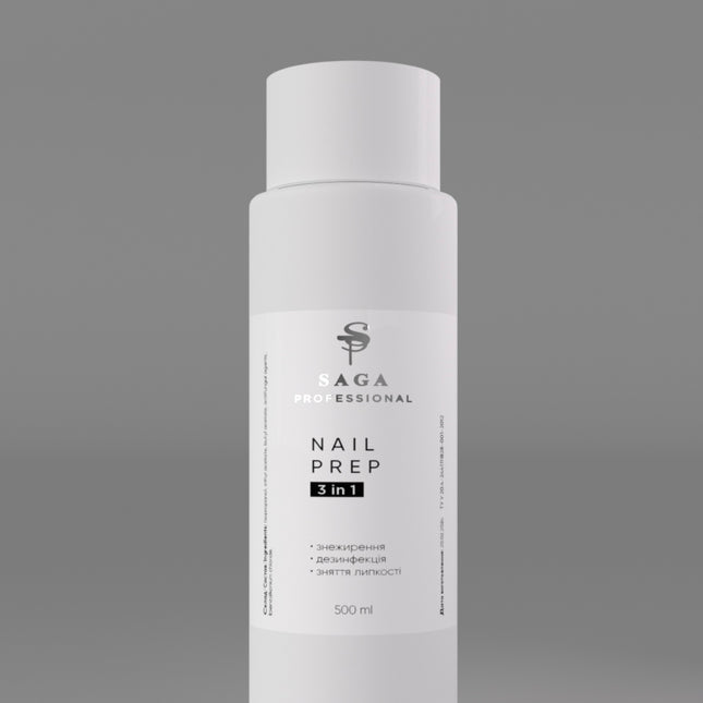 Προετοιμασία νυχιών 3σε1 500 ml Saga Professional