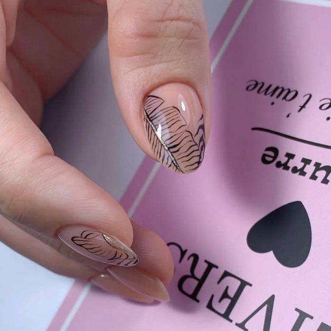Gel Polish French 5 Διαφανές Nude 8ml KARO
