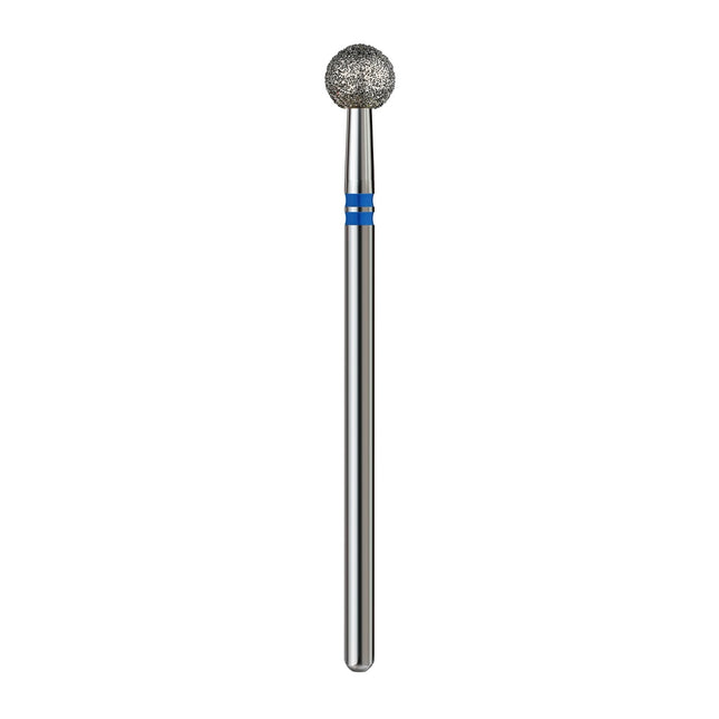 Premium Διαμαντένιο τρυπάνι καρφώματος “Μπάλα” 5.0 mm Μπλε Profmanicure Freza
