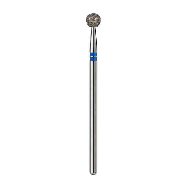 Premium Διαμαντένιο τρυπάνι καρφώματος “Ball” 4.0 mm Μπλε Profmanicure Freza