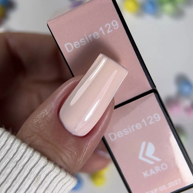 Βερνίκι Gel Desire 129 Baby pink 8ml KARO
