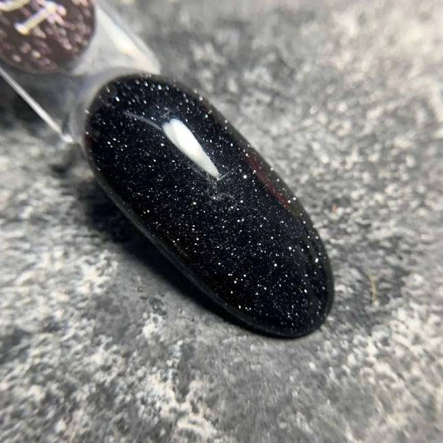 Luna Lurex Παλτό βάσης №01 Μαύρο 13ml