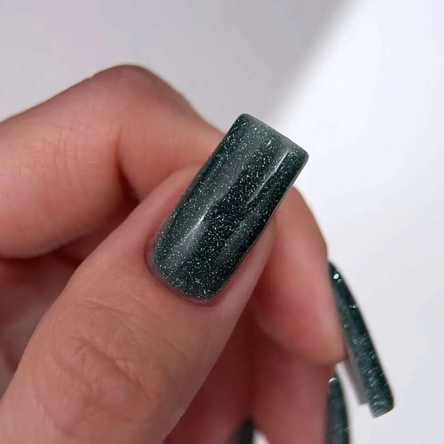 Luna Lurex Παλτό βάσης №14 Βαθύ Πράσινο 13ml