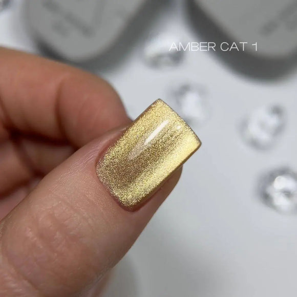 Saga Cat Eye Amber №1 Χρυσό 10ml