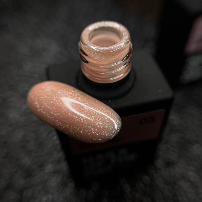 Base Cover nude shimmer №3 10 ml NAILSOFTHEDAY - Cover Base