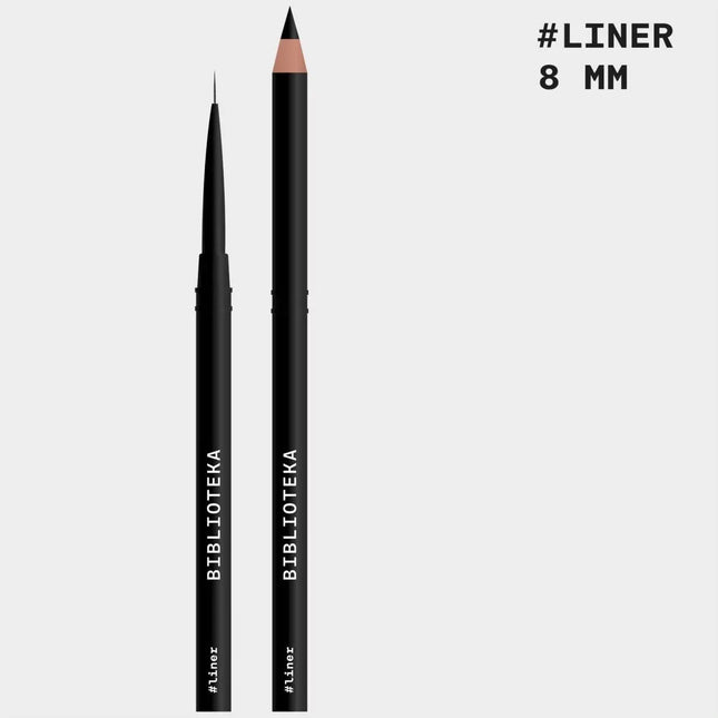 Nail Brush Biblioteka #Liner 8mm