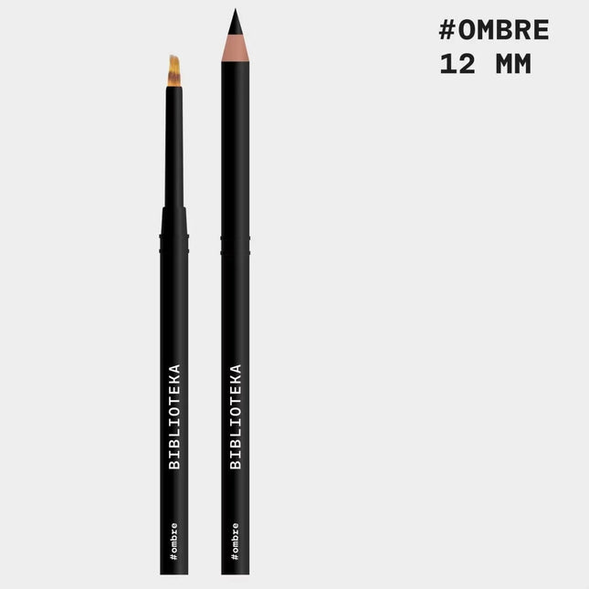 Nail Brush Biblioteka #Ombre 12mm