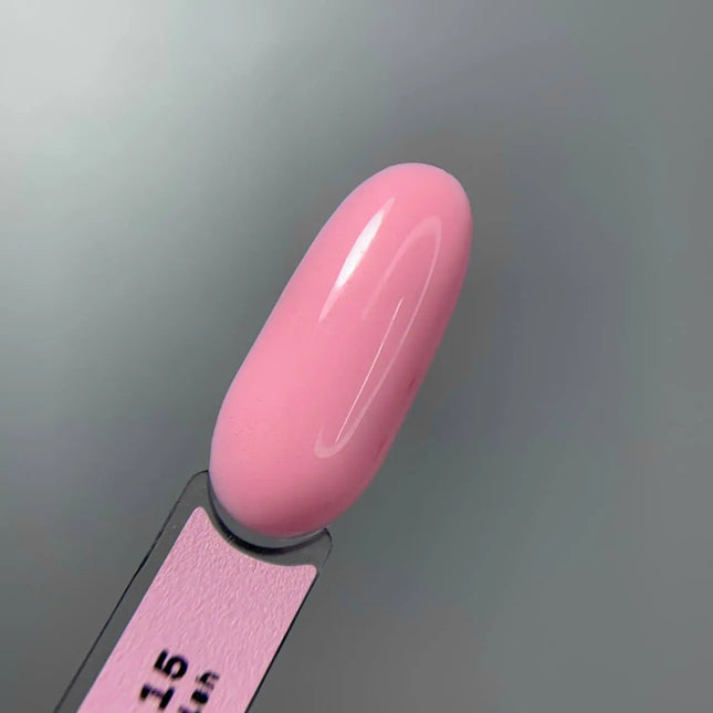 BIBLIOTEKA Βερνίκι Τζελ №015 Glam 10ml - Ροζ χρώμα