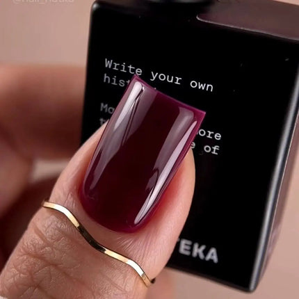 BIBLIOTEKA Βερνίκι gel №022 Claret 10ml - Κρασί Claret