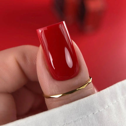 BIBLIOTEKA Βερνίκι Gel №042 Ruby 10ml - Classic κόκκινο