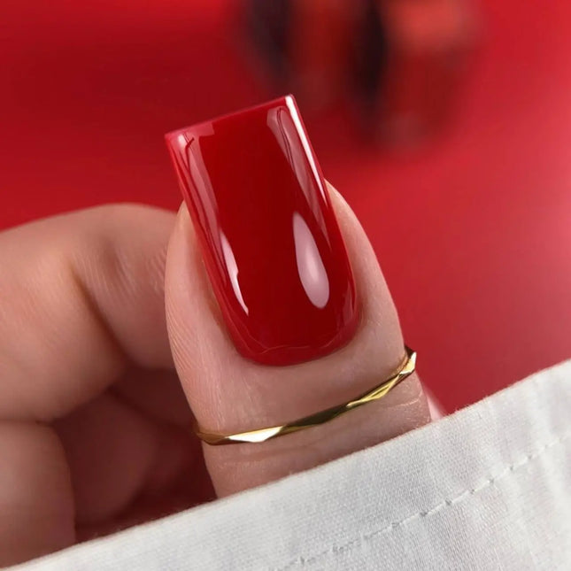 BIBLIOTEKA Βερνίκι Gel №042 Ruby 10ml - Classic κόκκινο