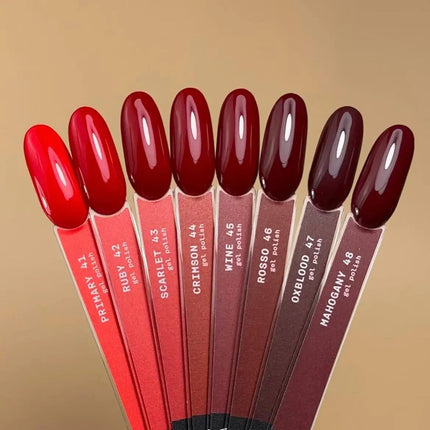 BIBLIOTEKA Βερνίκι Gel №042 Ruby 10ml - Classic κόκκινο