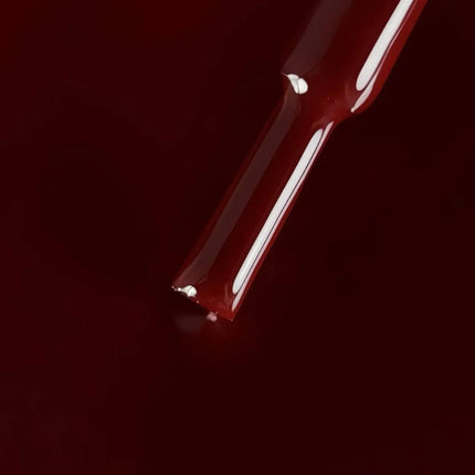 BIBLIOTEKA Βερνίκι Gel №048 Mahogany 10ml - Βαθύ κόκκινο καφέ χρώμα
