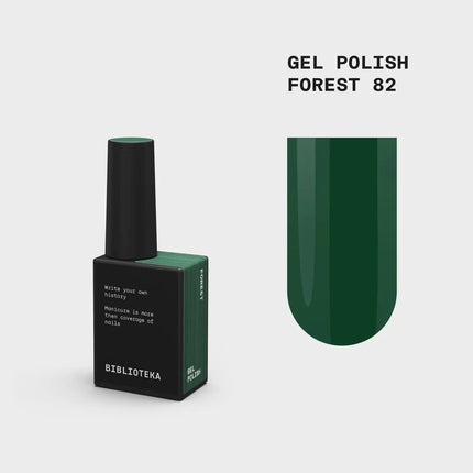 BIBLIOTEKA Βερνίκι τζελ №082 Forest 10ml - Πράσινο