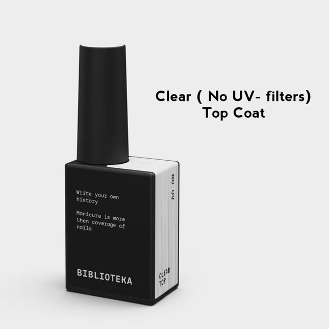 BIBLIOTEKA Ελαφρύ παλτό Clear no UV 10ml