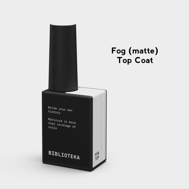 BIBLIOTEKA Ελαφρύ παλτό Fog matte με κολλώδη στρώση 10ml