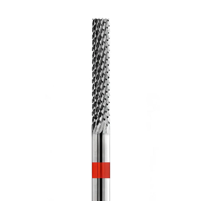 Carbide Nail Drill Bit "Cylinder” 2.3mm Red 21023