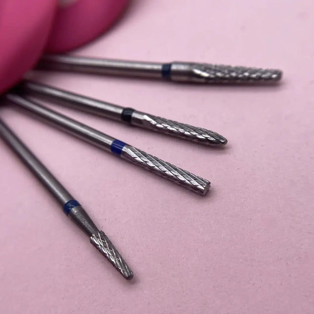 Carbide Nail Drill Bit "Cylinder” 2.3mm Blue 31023