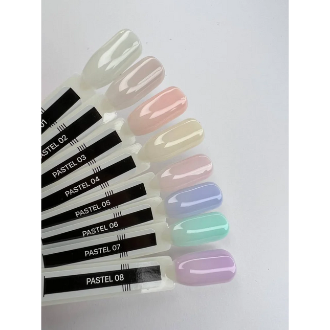Color Rubber Base Gel Pastel №8 7 ml. Kodi Professional - Color Base