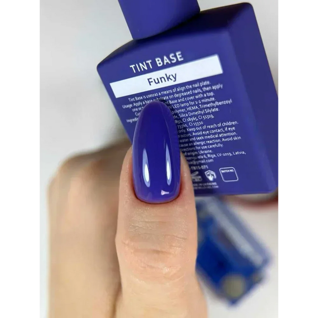 Cover Tint Base Color Funky ’Deep blue’ 15 ml HEYLOVE - Color Base