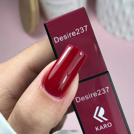 Βερνίκι Gel Desire 230 Safety orange 8ml KARO
