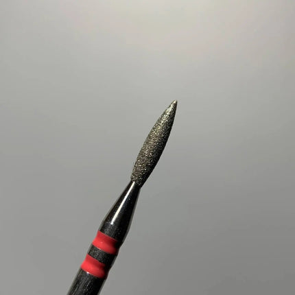 Διαμαντένιο τρυπάνι καρφώματος «Φλόγα» 1.8mm Κόκκινο Premium