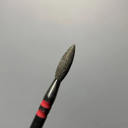 Διαμαντένιο τρυπάνι καρφώματος «Φλόγα» 2.5mm Κόκκινο Premium