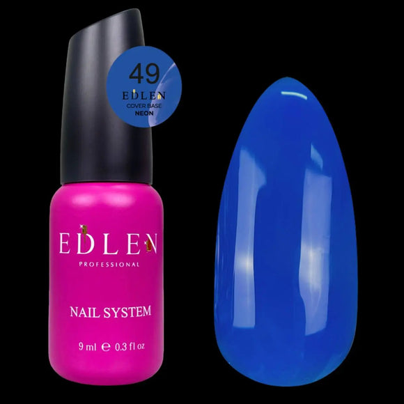Edlen Cover Base Neon №49 Blue 9ml