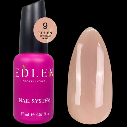 Edlen Παλτό βάσης Nude №09 Ροδακινί Καφέ 17ml