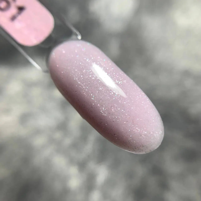 Edlen Παλτό βάσης Opal №61 Powder Pink με ασημένια λάμψη 9ml