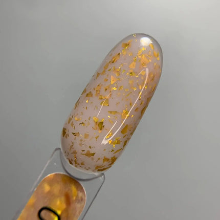 Edlen Cover Base Potal №20 Γάλακτος Καφέ με χρυσή φολίδα 9ml