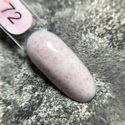 Edlen Κάλυμμα Base Potal №72 Γάλα με ροζ φύλλο 9ml