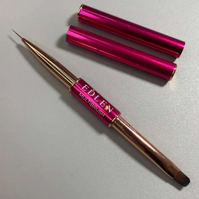 Βούρτσα Νυχιών Διπλής Άκρης Edlen Multibrush 9mm