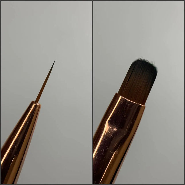 Βούρτσα Νυχιών Διπλής Άκρης Edlen Multibrush 9mm