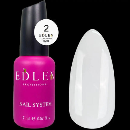 Edlen Παλτό βάσης Nude №02 Milk 17ml