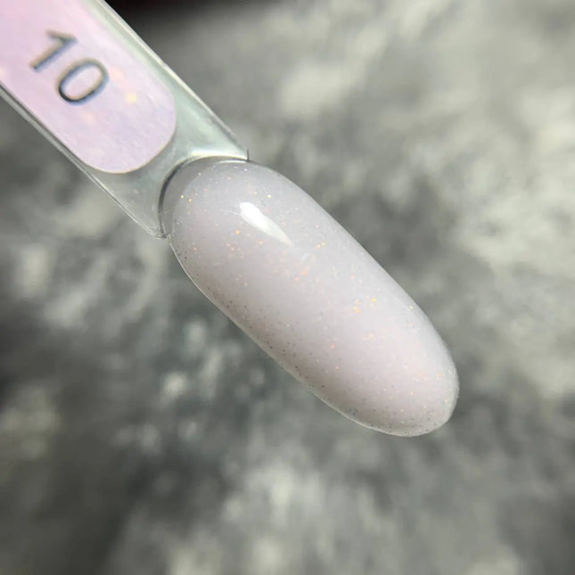 Edlen Παλτό βάσης Opal №10 Milky Cold Ροζ με οπάλ λάμψη 9ml
