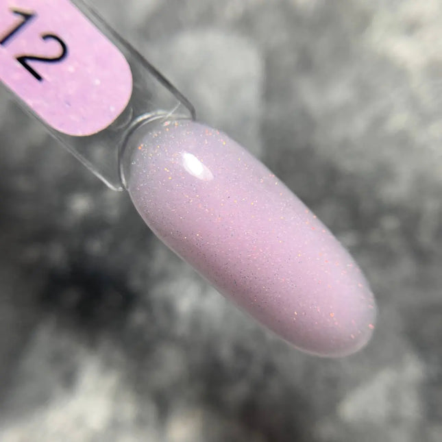 Παλτό βάσης Edlen Cover Opal №12 Ανοιχτό Ροζ με λάμψη Opal 9ml