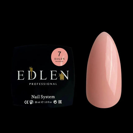 Edlen Builder Gel №07 «Γυμνό» Ροδάκινο 30ml