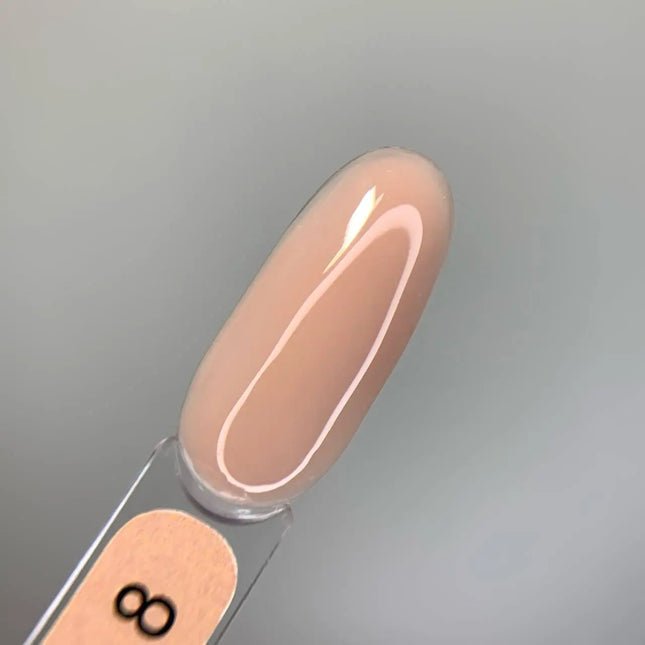 Edlen Builder Gel №08 "Nude" Light Beige 30ml